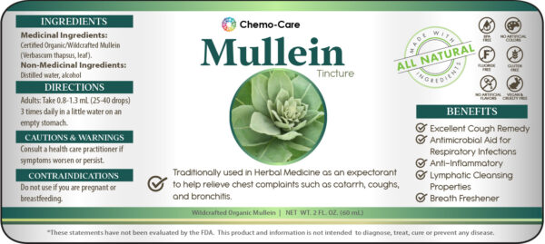 Wildcrafted Mullein Tincture - Image 3